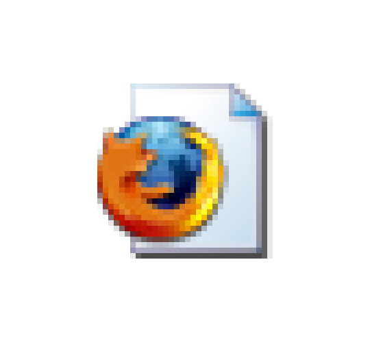 oldwindowsicons:Mozilla Firefox 1.0 - HTML file