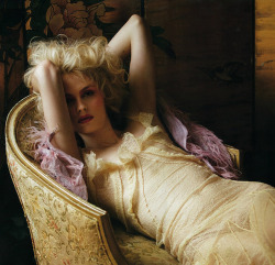 An-Andrej-Pejic-Blog:  Andrej As Candy Darling. Candy Magazine #3, December 2011.