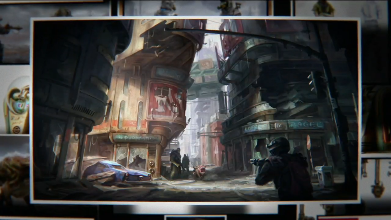phyas:  Some Fallout 4 art showcased during the Bethesda E3 Showcase