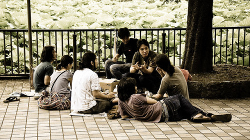 People in and around Ueno-koen XVI