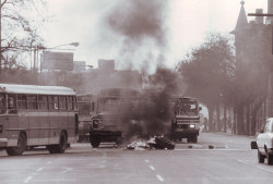 waskgr:  Barricadas en la Manifestación