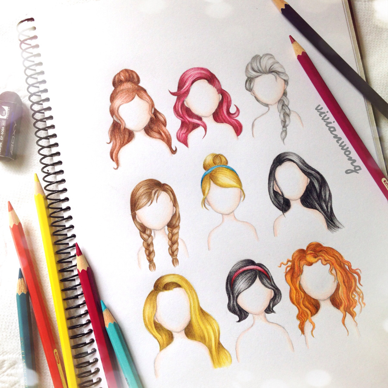 6 Disney Princess Hairstyles And Tutorials  Hairstyles For Girls  Princess  Hairstyles