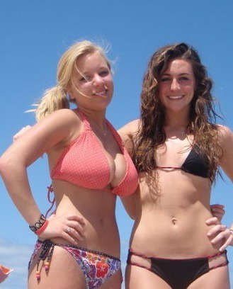 bikiniboobsbutts:  Busty Friends adult photos