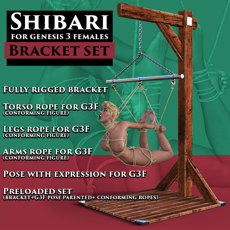 Available now by powerage! A brand new Shibari Bracket set ready for your Genesis