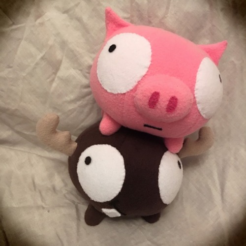 mini moose invader zim plush