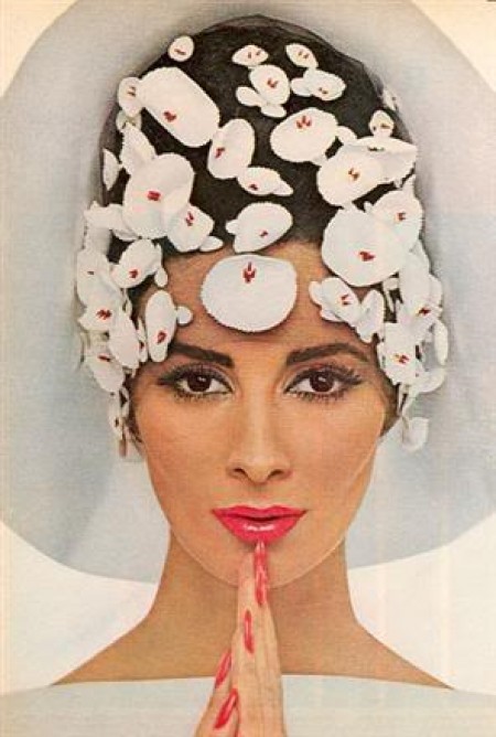 Wilhelmina Cooper for Revlon, 1964.