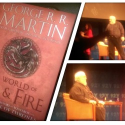 Got to see my favorite writer live in NYC