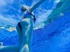 Girl underwater by iPhone 11 adult photos