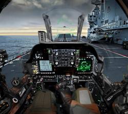 aviationblogs:Harrier Jet Cockpit on Aircraft