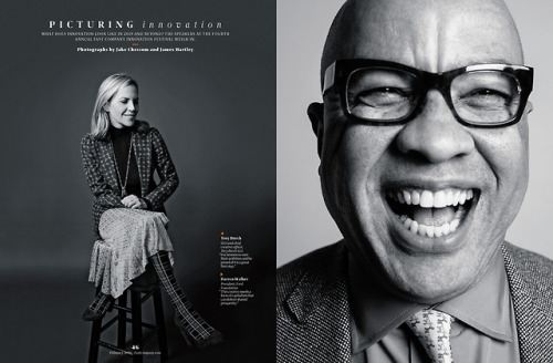 Tory Burch and Darren Walker