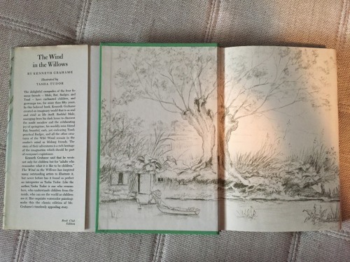 The Wind in the Willows by Kenneth Grahame and lovely illustrations by Tasha Tudor