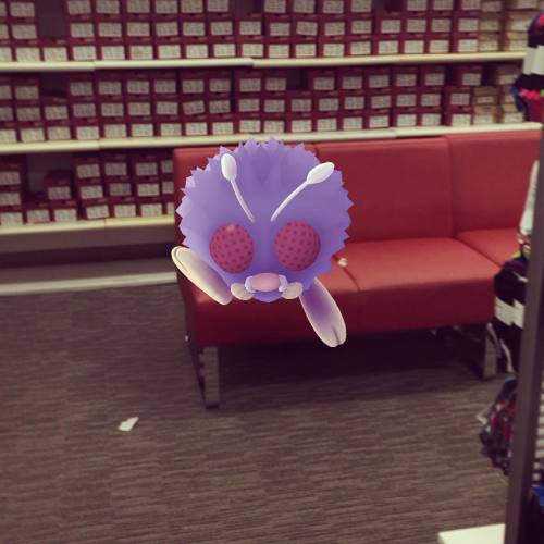 jannelle-o:  anyaismythical:  jannelle-o:  Oh you’re looking for shoes too Venonat?   @jannelle-o I think he found some that fit!   Oh those look like some snazzy shoes~! And Venonat loves them uvu 