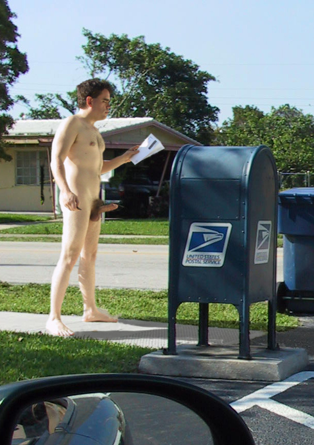 lovenudists:  Wow! There he is: Naked in Public ! Erect in Public ! Over and Over