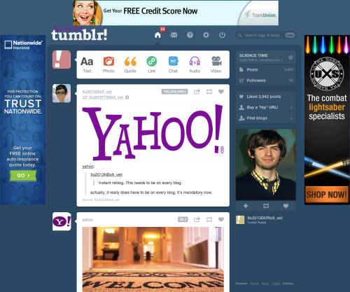 sciencepoints:  Welcome to the new tumblr, everyone!