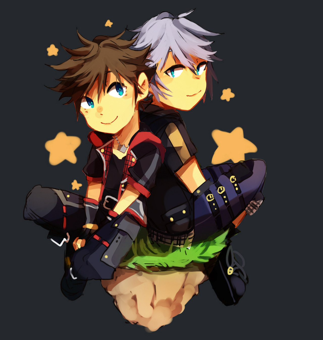 tsuyonpu:  I made a Soriku Charm motive because I’m so excited for KH3 !!Sadly