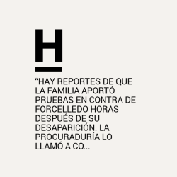 “Hay reportes de que…