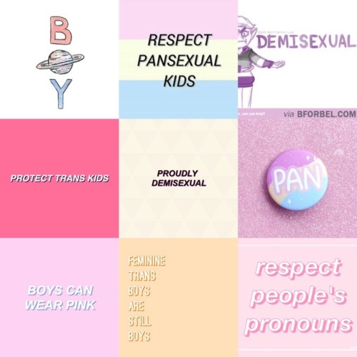 Requested by @lgbtlove-18 “trans femme boy demipansexual pastel theme”