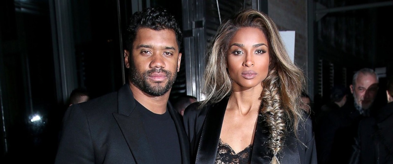 trebled-negrita-princess:  fiercegifs:  Congrats Russell Wilson &amp; Ciara!