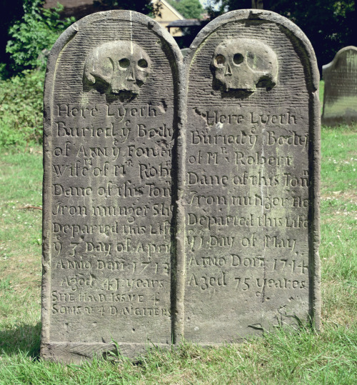 Memento Mori Graves- St Mary’s Faversham England. 