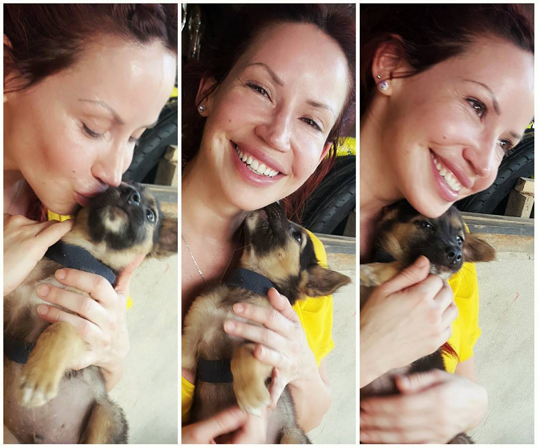 Made a new friend in the #Philippines! ❤ Did you hug an animal today?  #love #animals