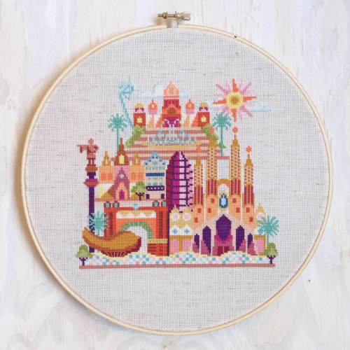 Porn Pics sosuperawesome:  City cross stitch patterns