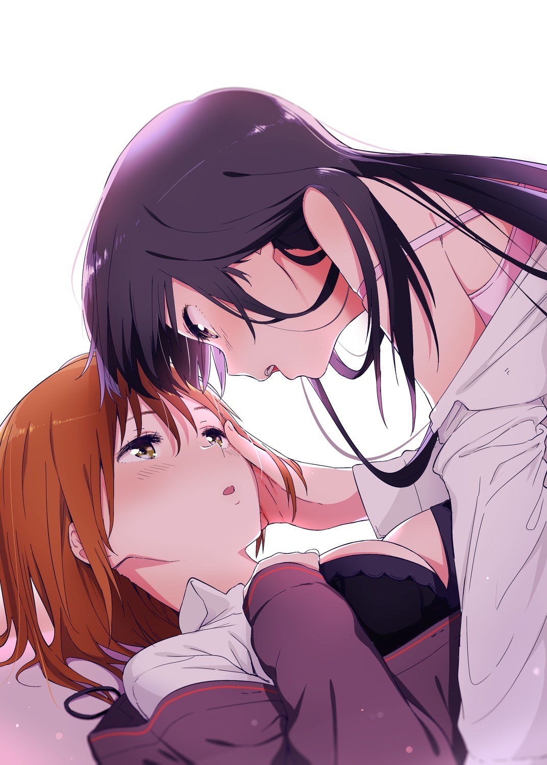 abaslev:  bra cleavage open shirt shinjiro tagme yuri | yande.re