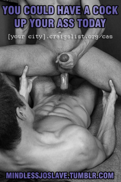 mindlessjoslave:  Use Craigslist, Fetlife,