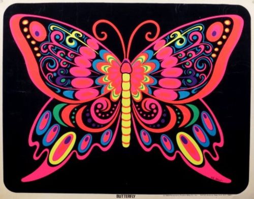talonabraxas:   Psychedelic Butterfly Black