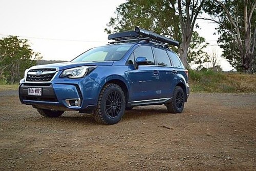 @bluewhalefoz looking fresh with some new shoes fitted to his foz!   #subaru #forester #offroad #foz