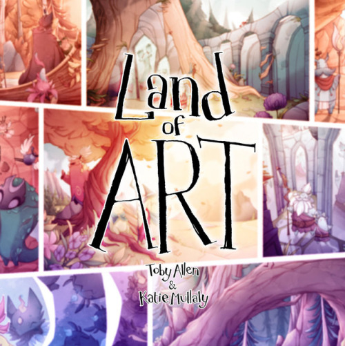 Hurrah! Land of ART, the artbook covering the first four ‘Land of" children’s books