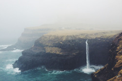 rosesinaglass:  Gasadalur waterfall by Johannes Huwe on Flickr. 