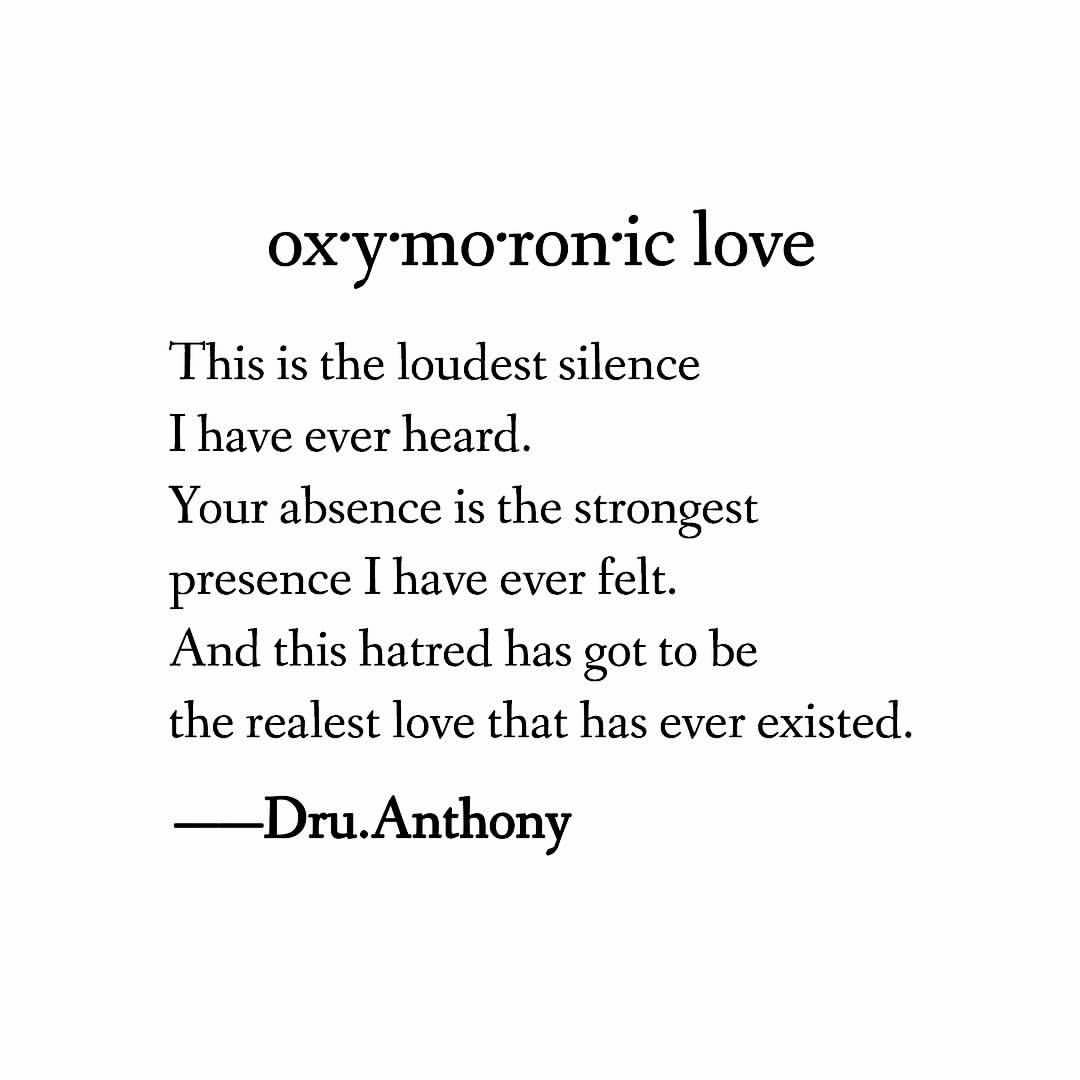 Dru Anthony Poetry