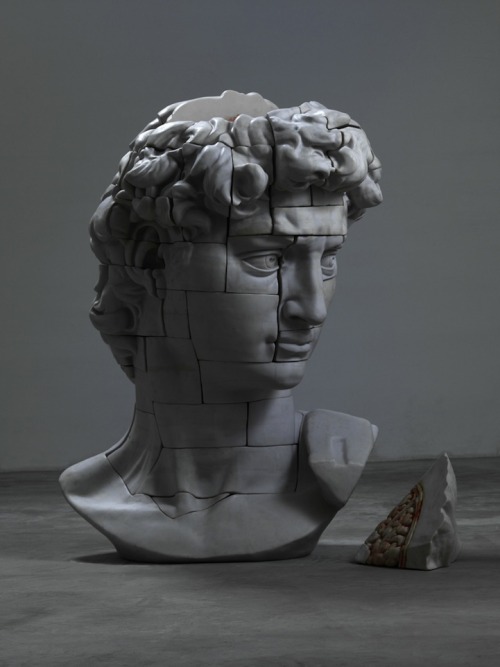 archiemcphee:Chinese artist Cao Hui’s modular resin sculptures feel like an awesome combination of c