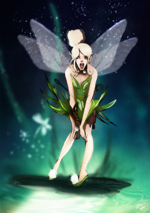 theartofgaberose:  steam punk tinker bell porn pictures