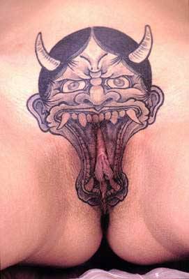 Tattoos on pussy