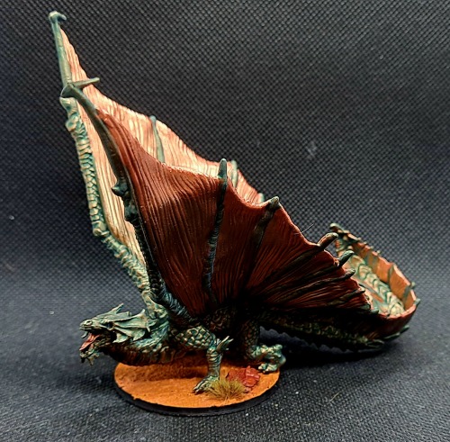 Another Dragon! One Day I Might Get Sick Of Painting Dragons, But It Sure Isn't Today!