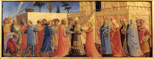 Marriage of the Virgin, 1432, Fra AngelicoMedium: panel,tempera