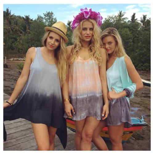 These beauties in our #tiedye #dresses!! Shop all for 50% OFF in our online store until Nov. 1st #ha