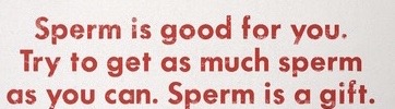 norah2121:  sperm