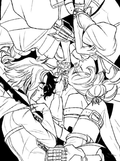 I also got a Whiterose version in the works &lt;:3c