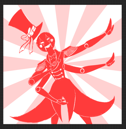 My Current WIP For My Next Drawing, The Stranger, With The Skin Peeling, Archivist Kidnapping Thing Themself.