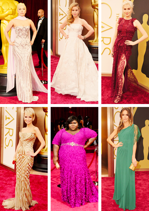 adeles:  The 86th Annual Academy Awards Red Carpet (March 2, 2014) 