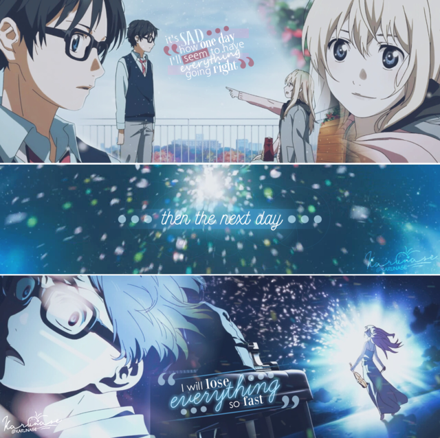 Image tagged with kousei arima shigatsu wa kimi no uso your lie in april on  Tumblr