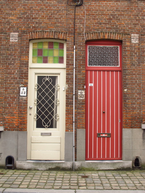 Lovely doors in Bruges