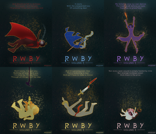 silly-fly-media:The FallenAfter the RWBY Volume 8 finale, I challenged myself to design a series of 