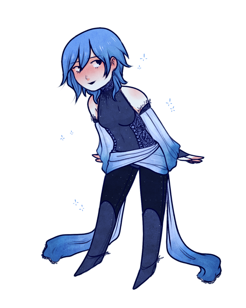benvey:  a tiny aqua!! ✧・ﾟ  