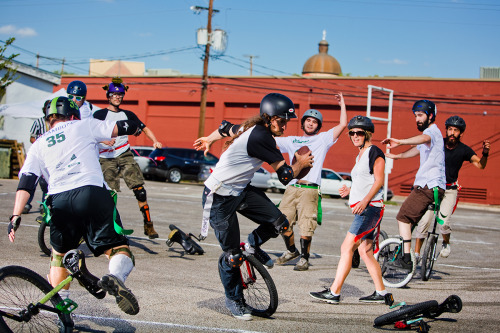 Unicycle Football for ESPN Magazine If we have hung out in the past year, I&rsquo;ve told you about 