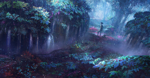 thewrongplanet:  Forest_of_Pixies, by Kyuseok Choi. 