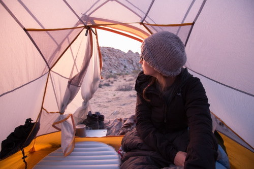 Joshua Tree National ParkWe backpacked during sunset and found a lovely spot to set-up camp. The fol