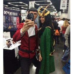 leinetagrm:  #fbf to selfies with Spock. 